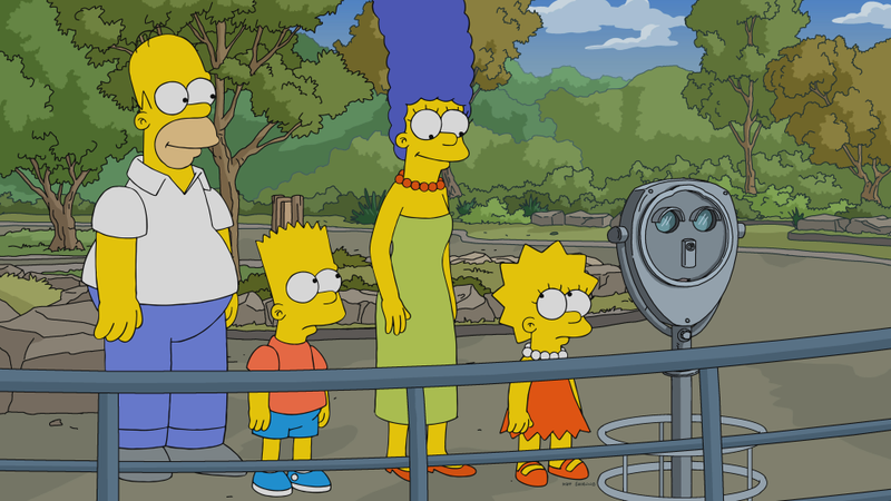 Illustration for article titled Lisa flees to Canada, but a tepid Simpsons settles for safe ground